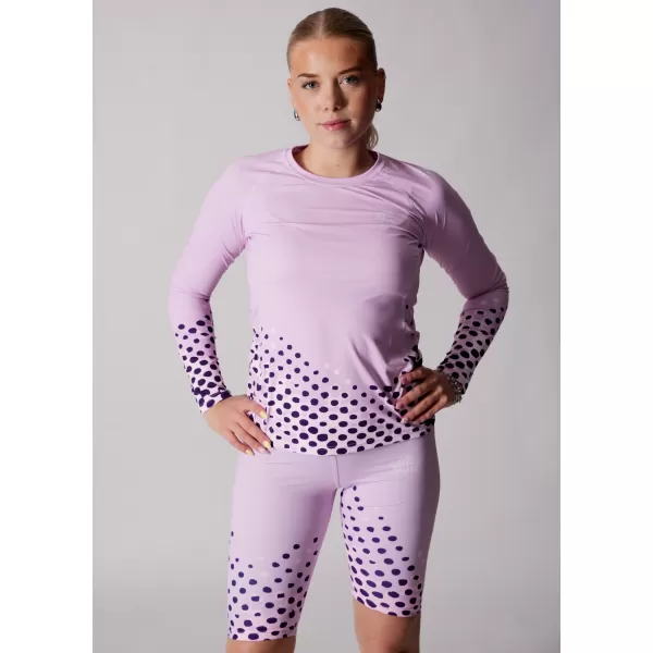  Dámske prémiové funkčné tričko s dlhým rukávom ALTISPORT VOJ/ALW109TR03 ORGOVÁN 