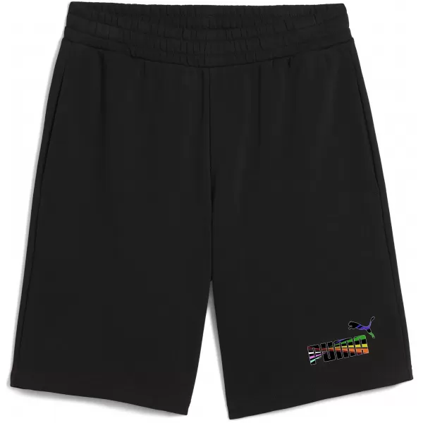  Pánske šortky PUMA LOVE UNITED SHORTS 10 TR 684701_01 PUMA ČIERNA 
