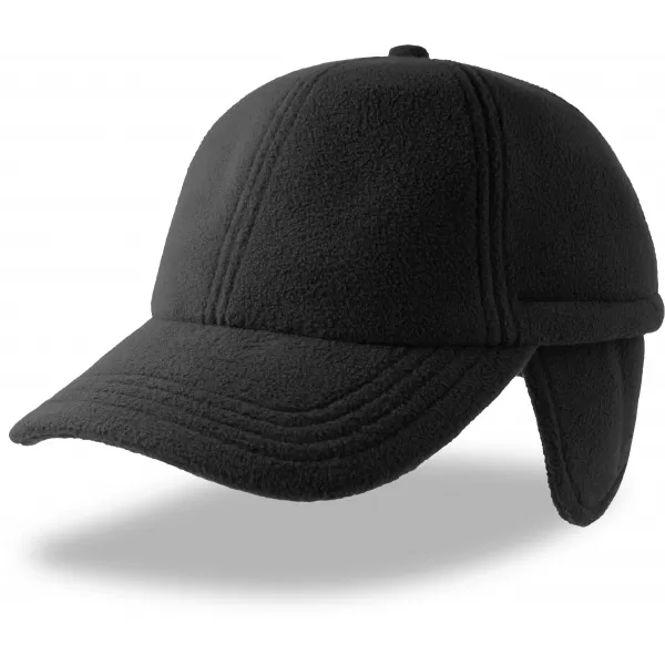  Čiapka ATLANTIS | Snow Flap Stopper-S BLACK 