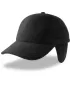 Čiapka ATLANTIS | Snow Flap Stopper-S BLACK