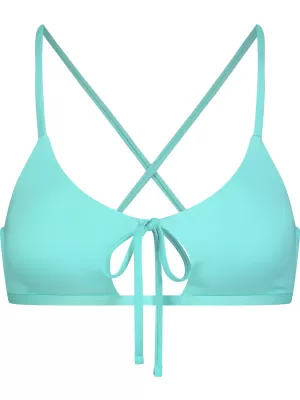 Dámske bikiny - najvyššia časť NORDBLANC NBSSS8211 TYRKYSOVÝ