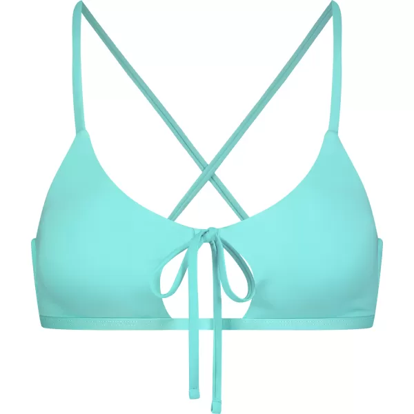  Dámske bikiny - najvyššia časť NORDBLANC NBSSS8211 TYRKYSOVÝ 