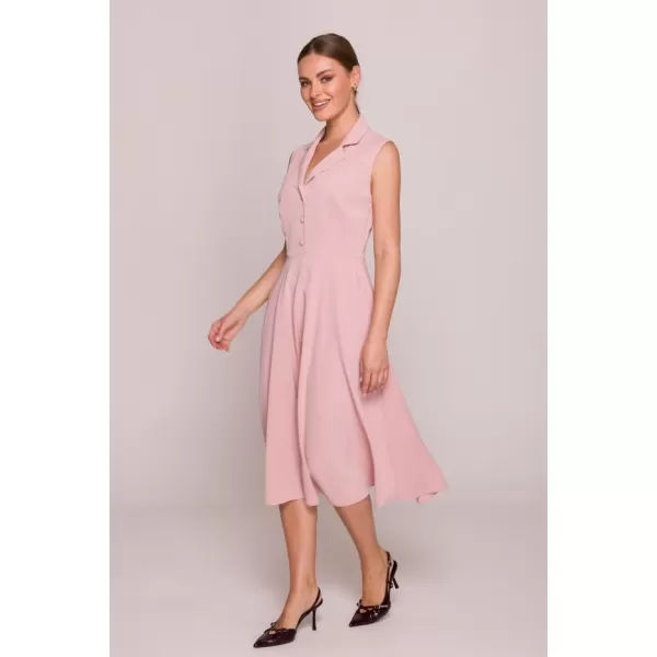  Šaty STYLOVE S409 PRÁŠOK 