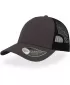 Čiapka ATLANTIS | Rapper Cotton DARK GREY/BLACK