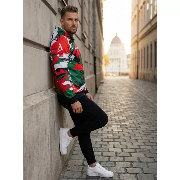  Pánska prémiová funkčná mikina ALTISPORT VOJ/ALM036HU/MI01 AHA 