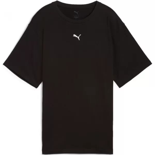  Tričko PUMA ESS RELAXED TEE 684971-01 ČIERNY 