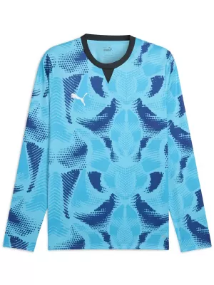 Tričko PUMA TEAMTARGET GK LS JERSEY 706519_02 BRIGHT AQUA / BRIGHT AQUA / PUMA WHITE