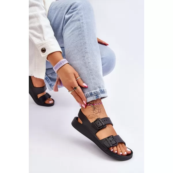  Dámske sandále BIG STAR LL274745 ČIERNA Big Star Shoes 