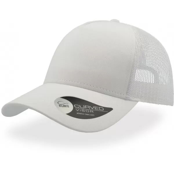  Čiapka ATLANTIS | Rapper Cotton WHITE/WHITE 