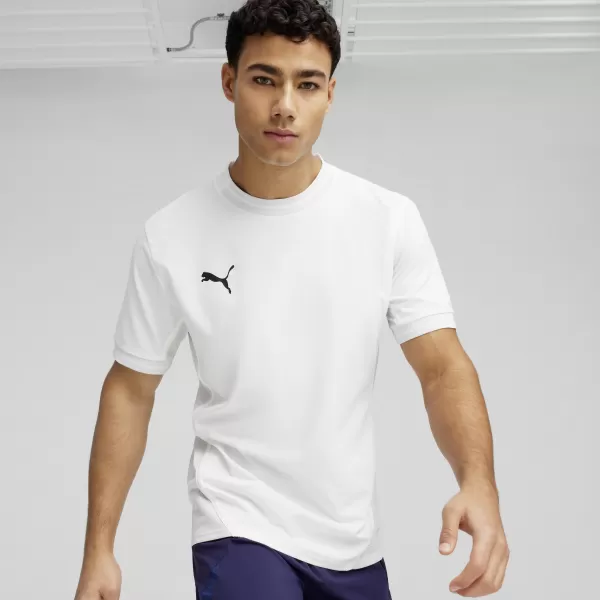  Tričko PUMA TEAMFINAL JERSEY 705737_04 PUMA WHITE/BLACK/FEATH 