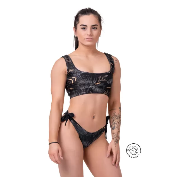  Bikini Active Black - bralette top 554 VOLCANIC BLACK Nebbia 