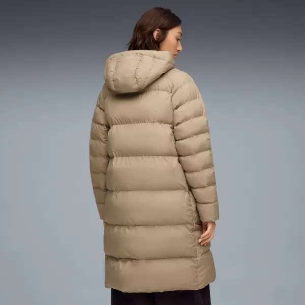  Dámsky kabát PUMA MONO HOODED PARKA 688384-55 BÉŽOVÁ 