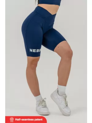 SNATCHED 614 DARK BLUE Nebbia 9-palcové legíny s vysokým pásom