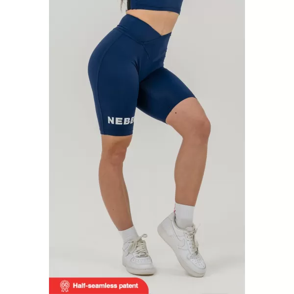  SNATCHED 614 DARK BLUE Nebbia 9-palcové legíny s vysokým pásom 
