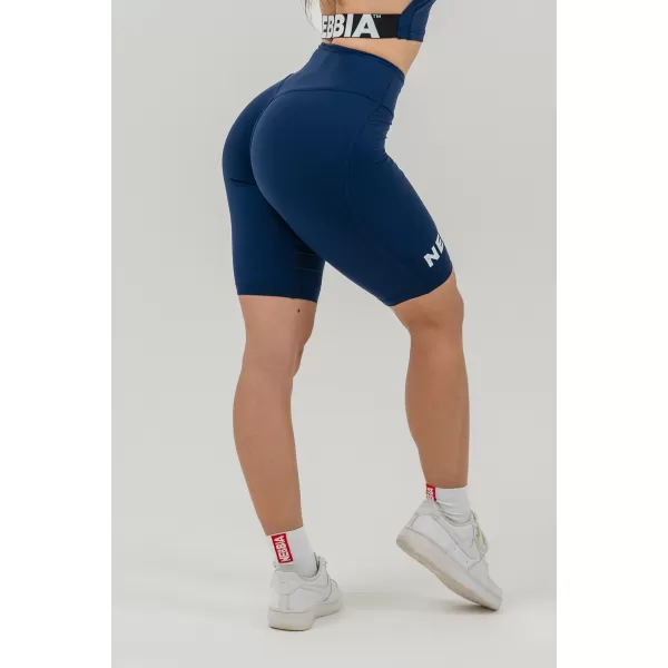  SNATCHED 614 DARK BLUE Nebbia 9-palcové legíny s vysokým pásom 