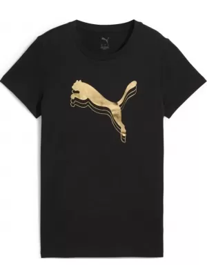 Tričko PUMA ESS METALLIC TEE 684995-51 ČIERNY