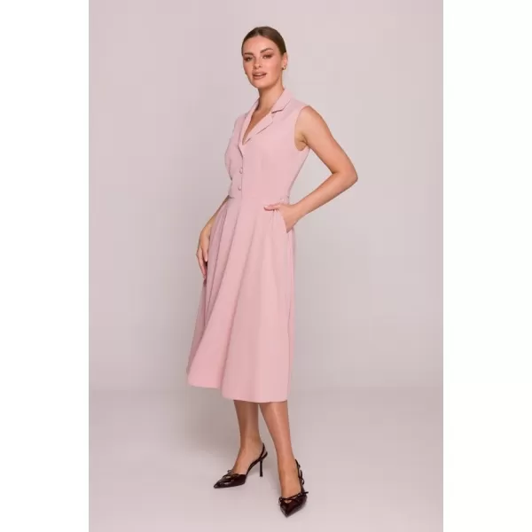  Šaty STYLOVE S409 PRÁŠOK 