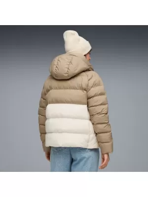 Dámska bunda PUMA MONO HOODED JACKET 688385-87 BIELA