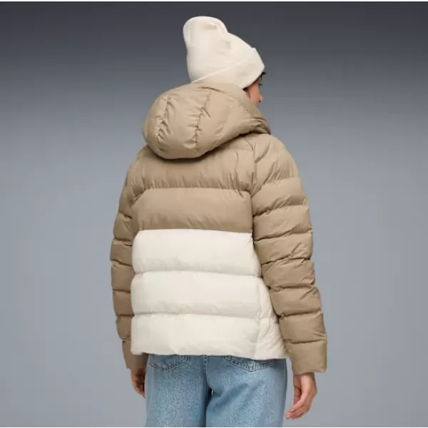  Dámska bunda PUMA MONO HOODED JACKET 688385-87 BIELA 