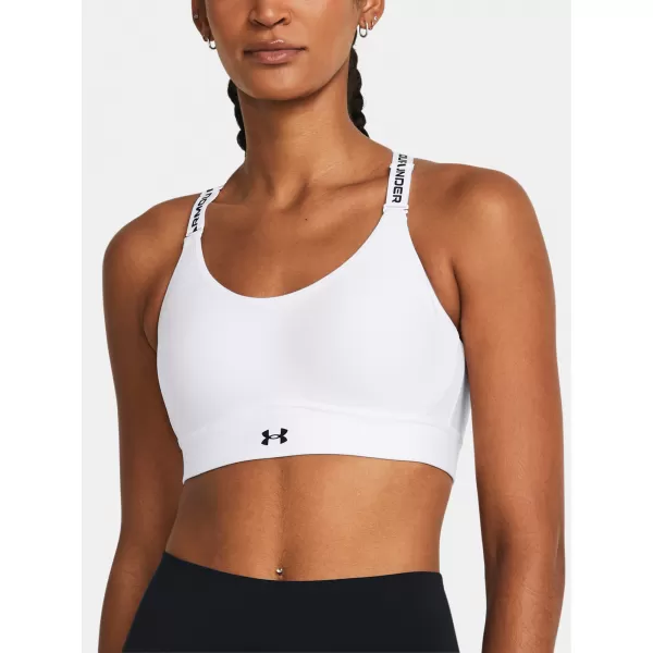  Dámska podprsenka UNDER ARMOUR INFINITY MID 2.0 BRA 1384123-100 BIELA 