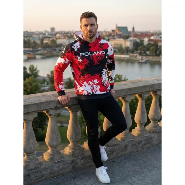  Pánska prémiová funkčná mikina ALTISPORT VOJ/ALM036PL/MI01 ŠKVRNY 