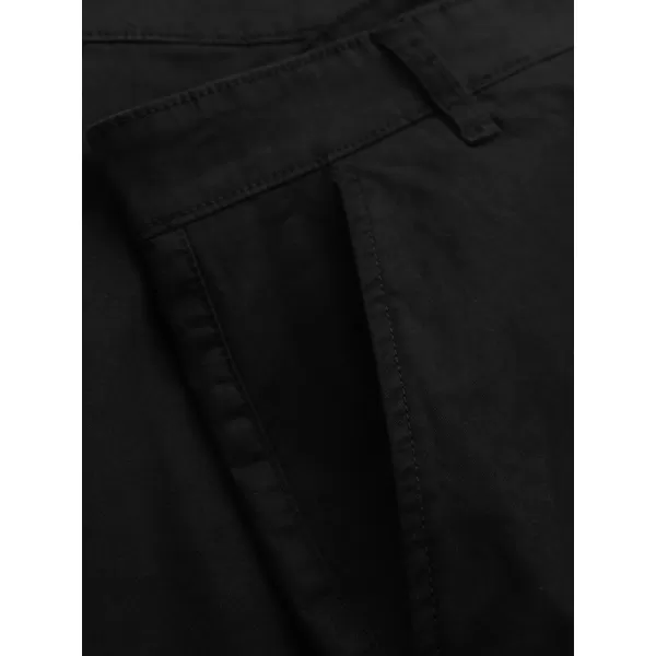  Pánske šortky OMBRE OM-SRCS-0197 ČIERNA 