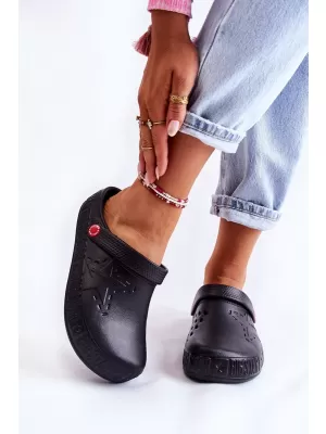 Dámske šľapky BIG STAR II275001 ČIERNA Big Star Shoes