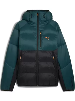 Pánska bunda PUMA TECH PRIMALOFT PUFFER JACKET 632165-75 ZELENÁ