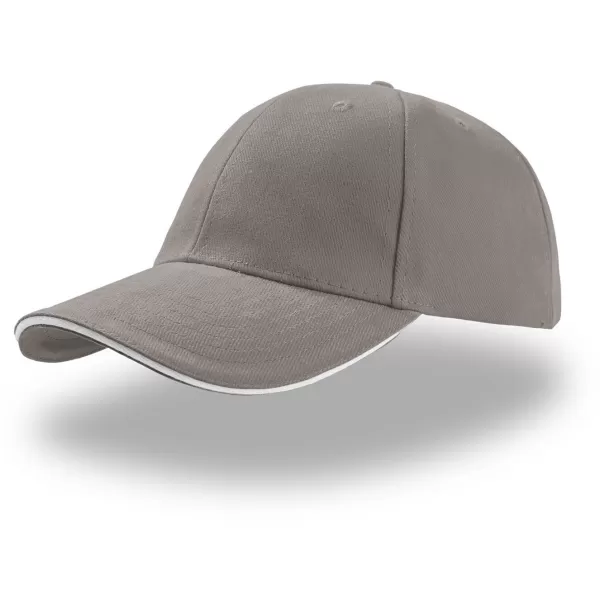  Čiapka ATLANTIS | Liberty Sandwich GREY/WHITE 