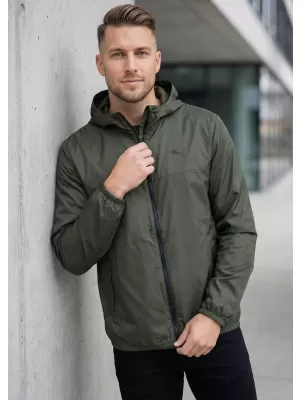 Pánska vetrovka PUMA ESS REGULAR WINDBREAKER 684625-70 ZELENÁ