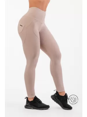 Lifting Effect Bubble Butt Legíny s vysokým pásom 587 CREAM Nebbia