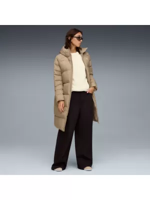 Dámsky kabát PUMA MONO HOODED PARKA 688384-55 BÉŽOVÁ