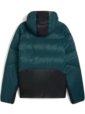 Pánska bunda PUMA TECH PRIMALOFT PUFFER JACKET 632165-75 ZELENÁ