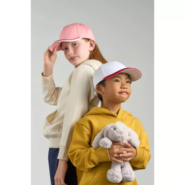  Čiapka ATLANTIS | Kid Star-S WHITE/RED 