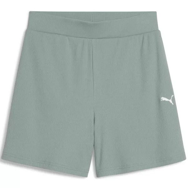  Dámske šortky PUMA ESS ELEVATED SHORTS 685026_30 ZELENÝ MESIAC 