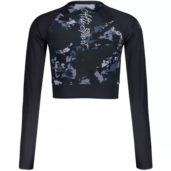  Dámsky funkčný prémiový crop top ALTISPORT VOJ/ALW110TR04 ČIERNA 