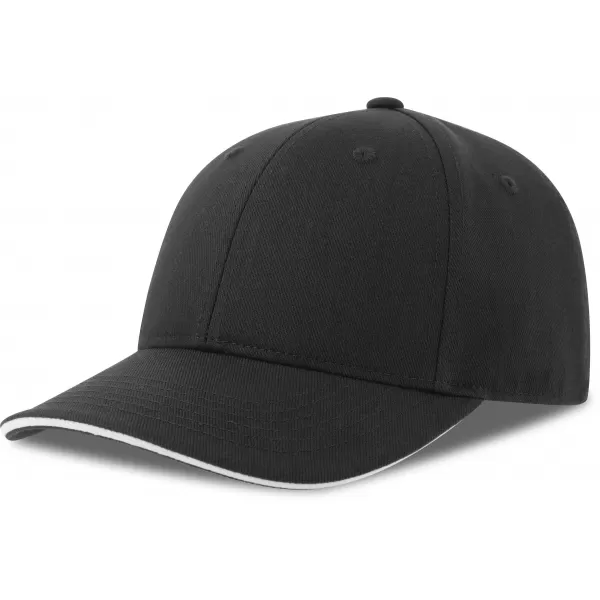  Čiapka ATLANTIS | Liberty Sandwich-S BLACK/WHITE 