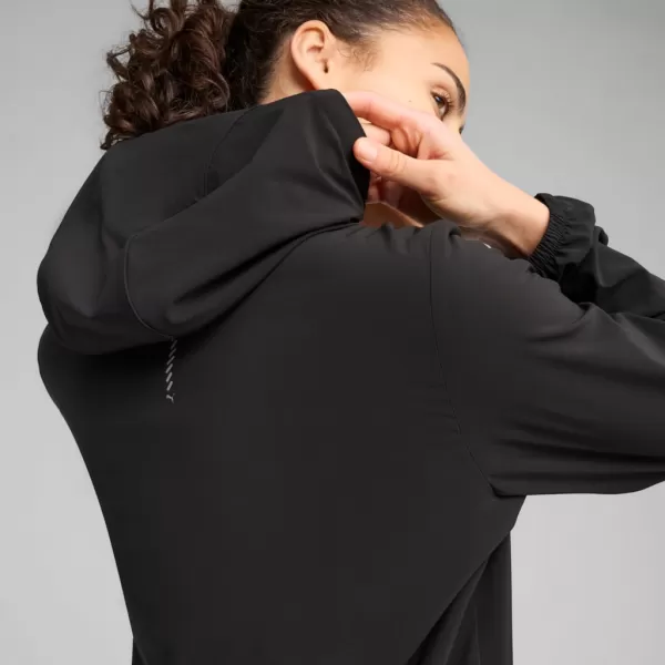  Dámska bunda PUMA RUN VELOCITY WOVEN JACKET W 526584-01 ČIERNY 