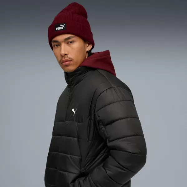  Čepice PUMA ESS HIGH CROWN BEANIE 026410-03 ČERVENÝ 