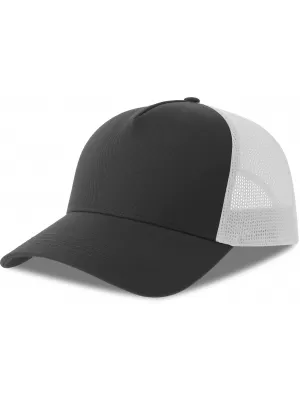 Čiapka ATLANTIS | Rapper Cotton-S DARK GREY/WHITE