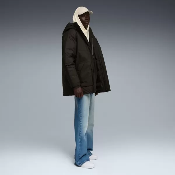  Pánska bunda PUMA PROTECTIVE HOODED DOWN PARKA 688380-01 ČIERNA 