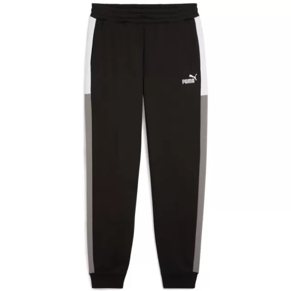  Pánske tepláky PUMA ESS BLOCK SWEATPANTS FL CL 684688-01 ČIERNA 