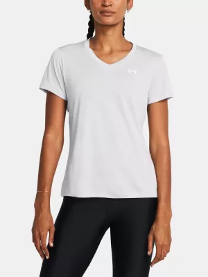 Dámske tričko UNDER ARMOUR TECH SSV- TWIST 1384227-014 SIVÁ