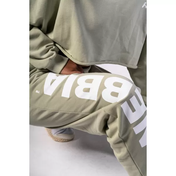  Voľné voľné tepláky BOYFRIEND STYLE 432 SVETLO GREEN Nebbia 