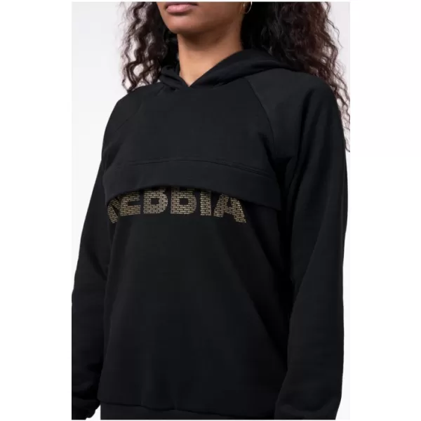  mikina INTENSE FOCUS” 825 BLACK Nebbia 