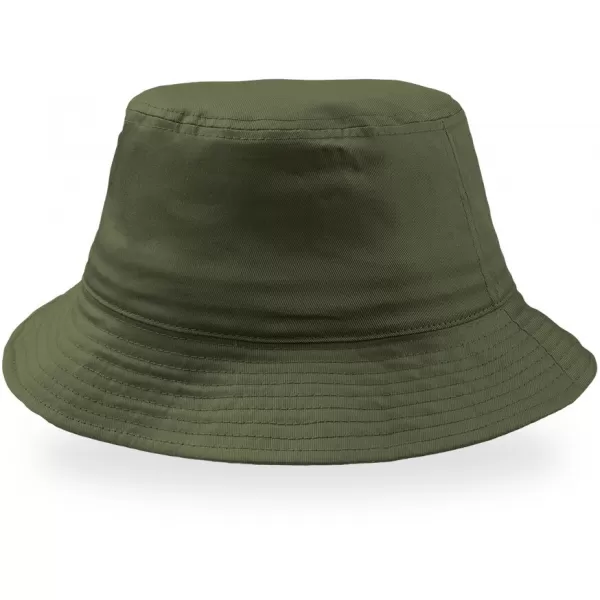  Klobúk ATLANTIS | Bucket Cotton OLIVE 