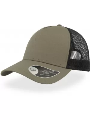Čiapka ATLANTIS | Rapper Cotton OLIVE/BLACK