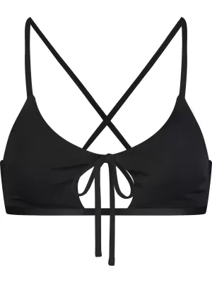 Dámske bikiny - najvyššia časť NORDBLANC NBSSS8211 ČIERNY