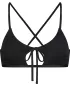 Dámske bikiny - najvyššia časť NORDBLANC NBSSS8211 ČIERNY