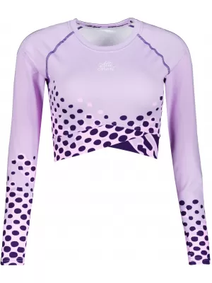 Dámsky funkčný prémiový crop top ALTISPORT VOJ/ALW109TR04 ORGOVÁN